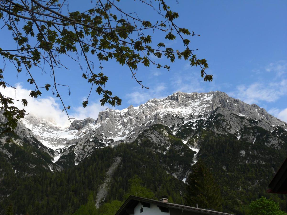 Ferienwohnung Arzgrube Mittenwald Exterior foto